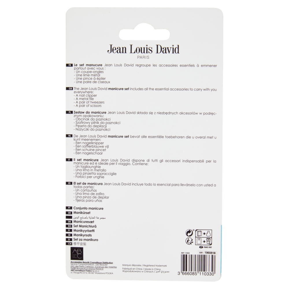 Jean Louis David Urban Care Set Manicure